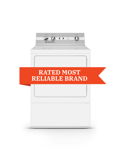 Speed Queen DC5004WE DC5 Sanitizing Electric Dryer with Pet Plus™  Extended Tumble  Steam  5-Year Warranty