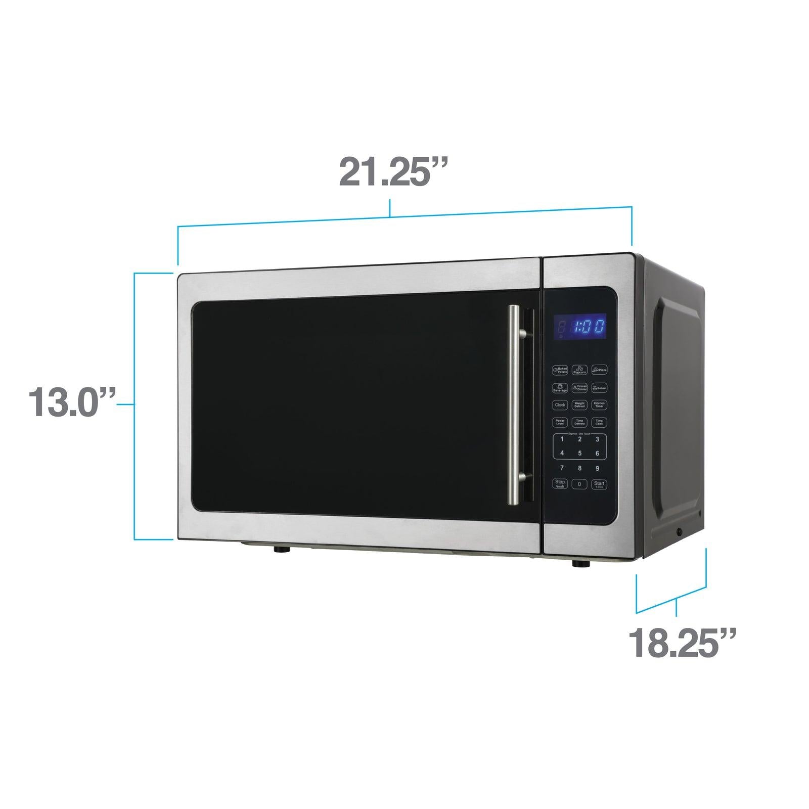 Avanti 1.5 cu. ft. Microwave Oven - Stainless Steel / 1.5 cu. ft.