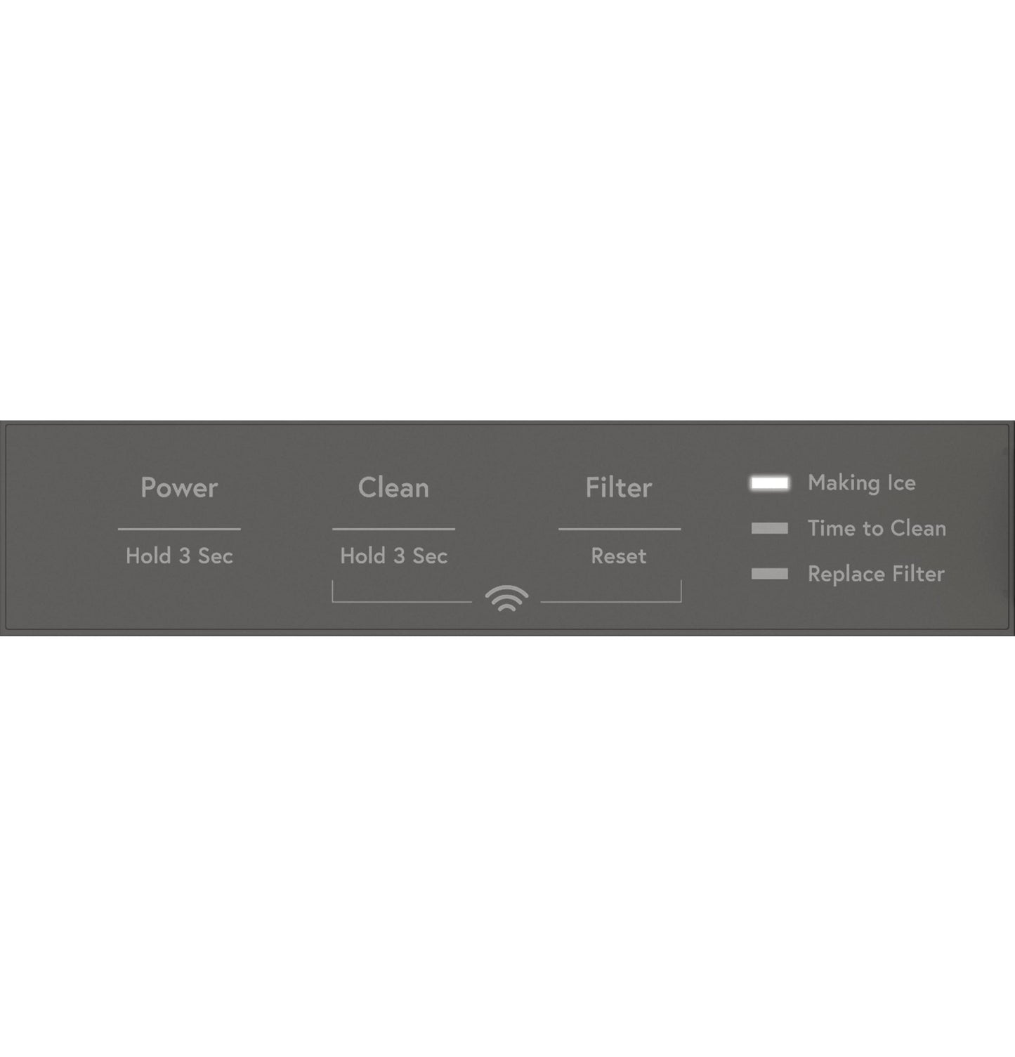 Cafe UNC15NPWII Ice Maker 15-Inch Panel-Ready - Nugget Ice
