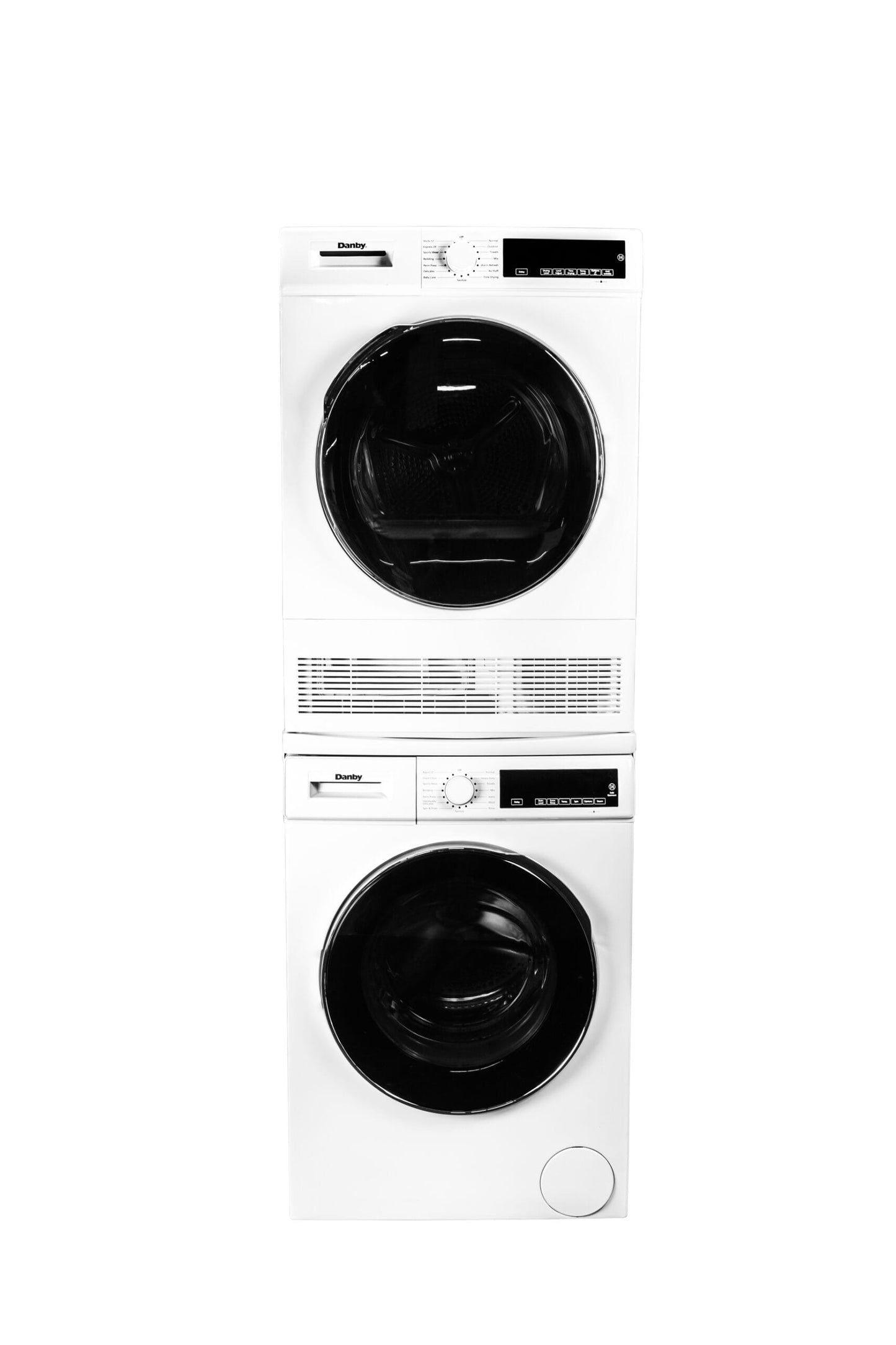 DDY040D4WDB Danby 24-inch, 4.0 cu ft. Stackable Compact Condensing Sensor Dryer in White