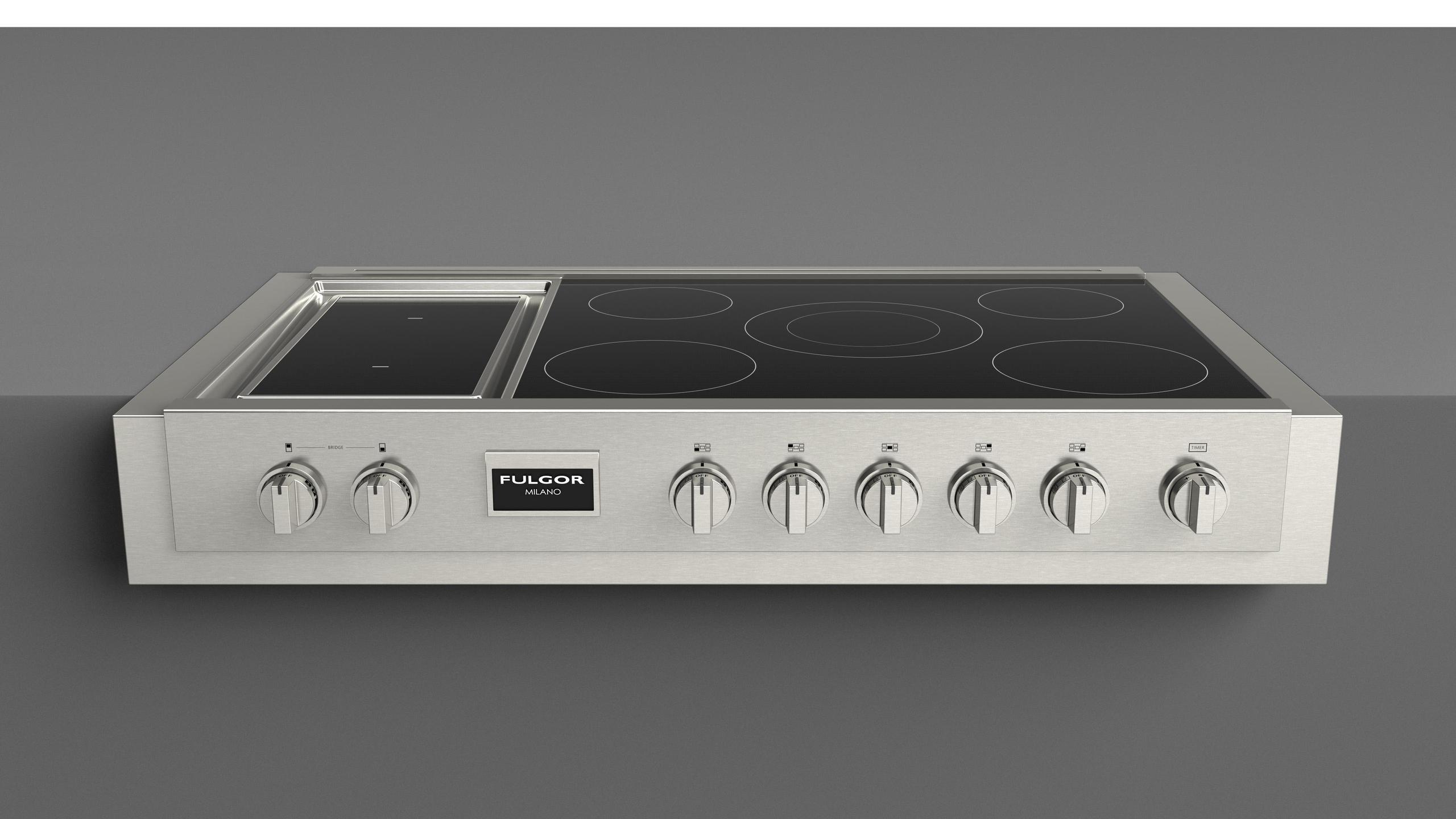 SOFIA 48" PRO INDUCTION RANGETOP WITH GRIDDLE