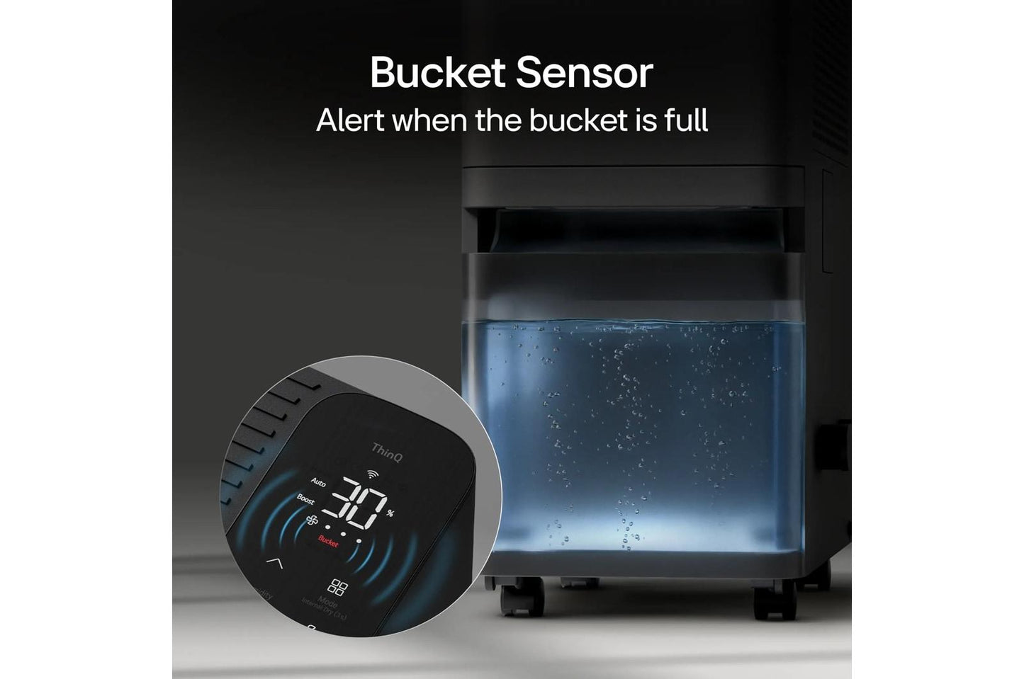 DT501BKR0 LG PuriCare™ Sonoran 50-Pint Smart Dehumidifier