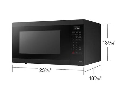 Samsung MS19DG8500MT 1.9 cu. ft. Countertop Microwave with Sensor Cooking in Matte Black Stainless Steel