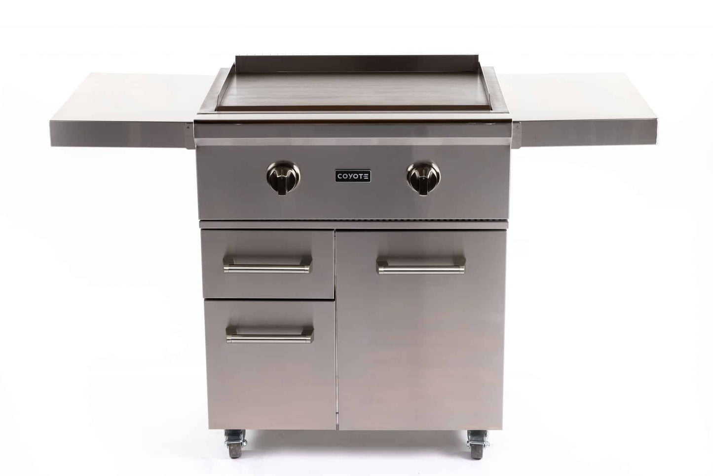 30" Flat Top Grill Cart