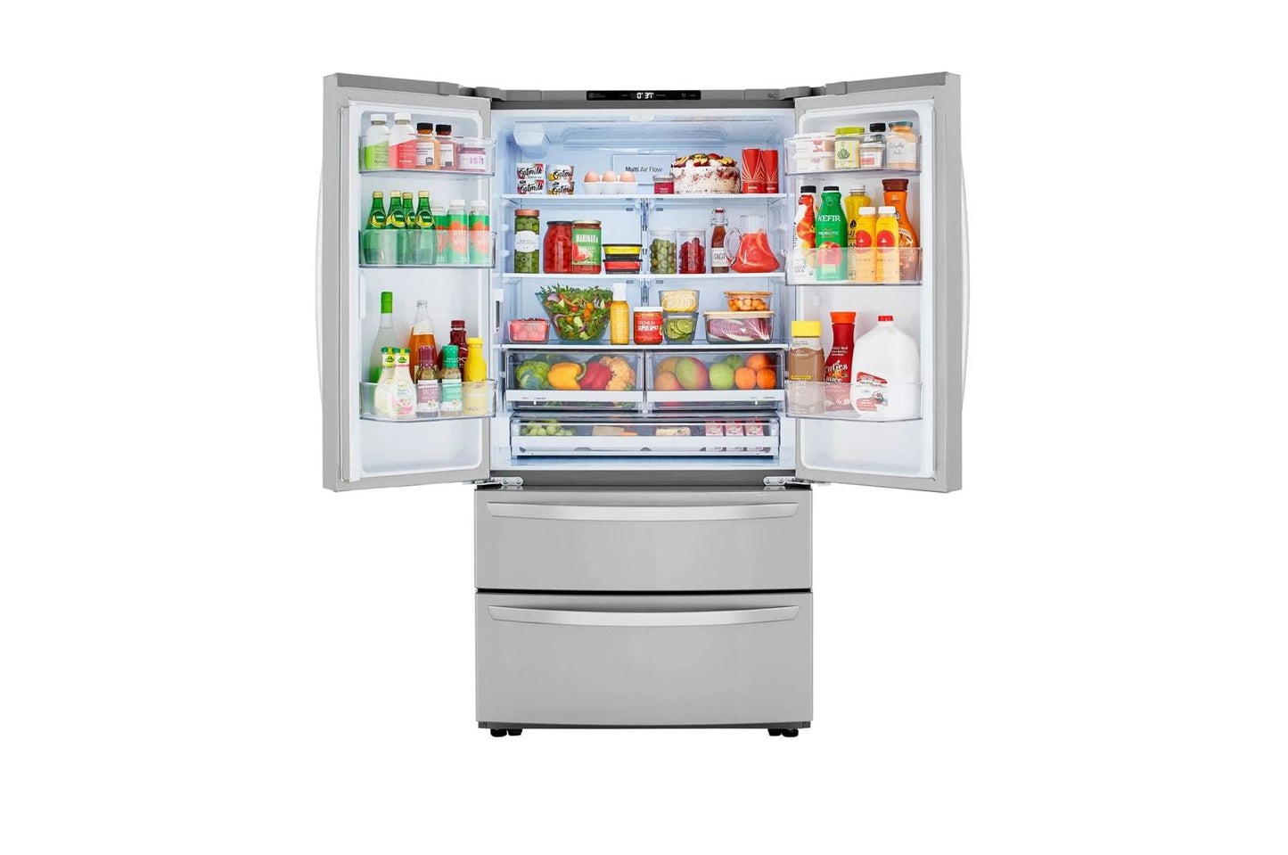 Lg LMWS29626S 29 cu. ft. 4 Door French Door Refrigerator with Double Freezer