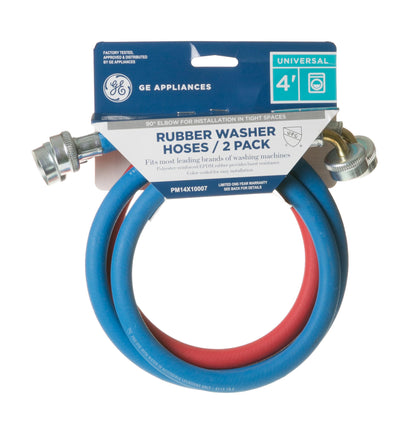 Ge Appliances PM14X10007 UNIVERSAL WASHING MACHINE HOSES WITH 90(degree) ADAPTER