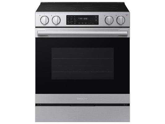 Samsung NSE80H63SR Bespoke Smart Slide-in Electric Range Pro Style Design  Air Fry Max  True Convection