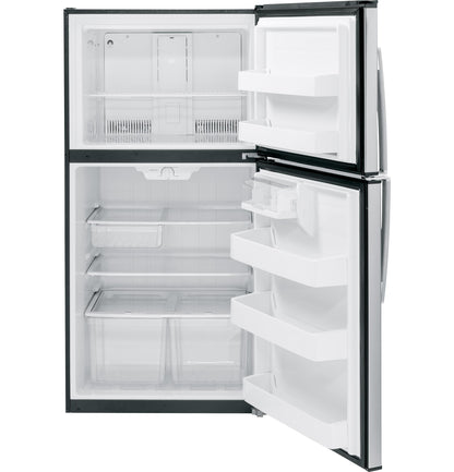 GTE21GSHSS GE® ENERGY STAR® 21.1 Cu. Ft. Top-Freezer Refrigerator