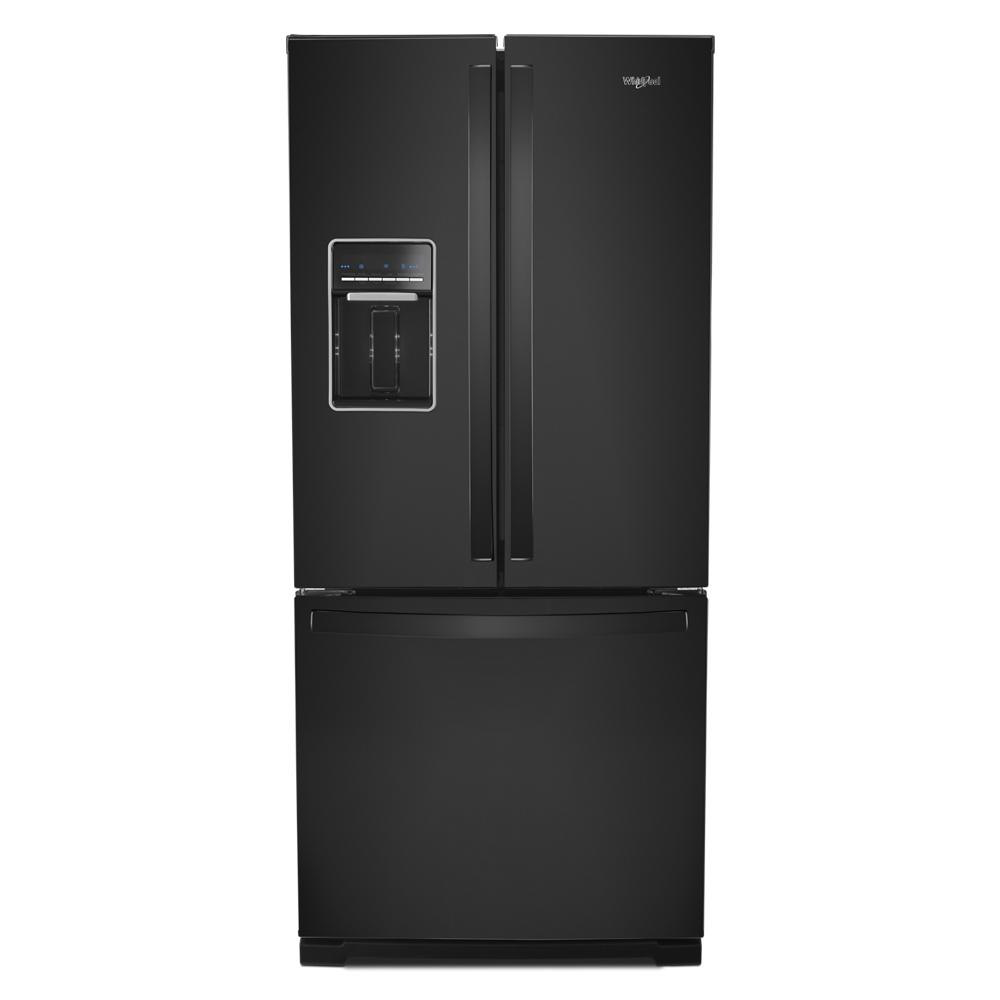 Whirlpool WRF560SEHB 30-inch Wide French Door Refrigerator - 20 cu. ft.