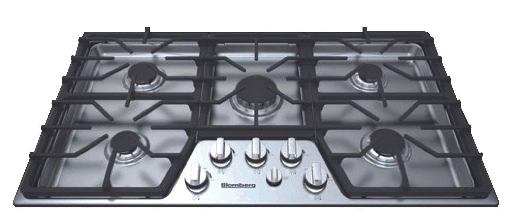 Blomberg Appliances 36in gas cooktop, 5 burner