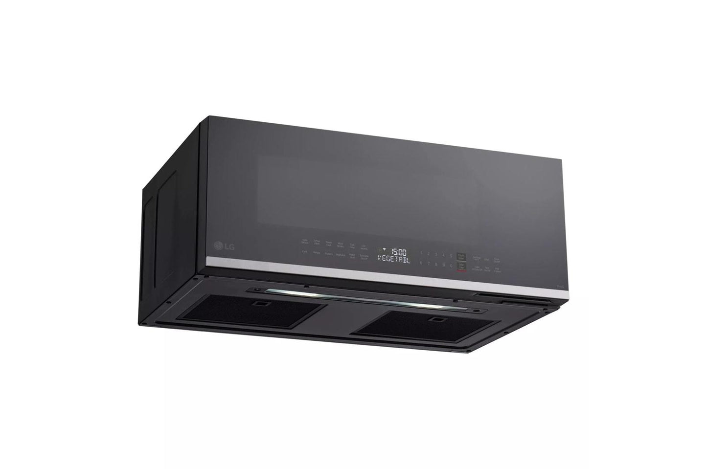 Lg MVEF1337F 1.3 cu. ft. Smart Low Profile Over-the-Range Microwave Oven with Sensor Cook