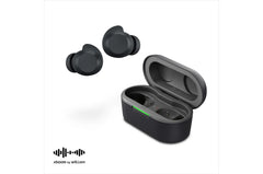 BUDSPLUSAUSALBK LG xboom Buds Plus by will.i.am  Bluetooth Earbuds  xboom Signature Sound with Bluetooth Transmitter, Black