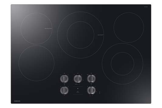 Samsung NZ30FG6332RK Electric Cooktop Illuminated Knobs  Wi-Fi  Rapid Boil