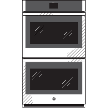 JTD5000ENES GE® 30" Smart Built-In Self-Clean Convection Double Wall Oven