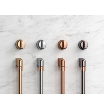 Cafe CXFCHHKPMBZ CAF(EBACK)™ Front Control Induction Knobs and Handles - Brushed Bronze