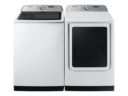 Samsung DVG55CG7100W Top Load Gas Dryer Steam Sanitize+  Sensor Dry  7.4 cu.ft.
