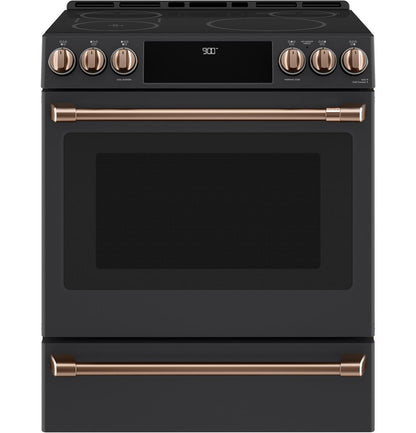 Cafe CXFCHHKPMCU CAF(EBACK)™ Front Control Induction Knobs and Handles - Brushed Copper