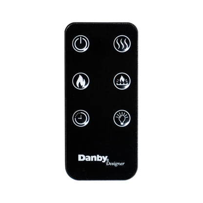 DDEF02213BD13 Danby Designer 22" Wall Mount Electric Fireplace in Black