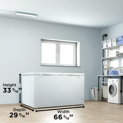 DCFM171A1WDB Danby 17.1 cu. ft. Chest Freezer 2 Door in White