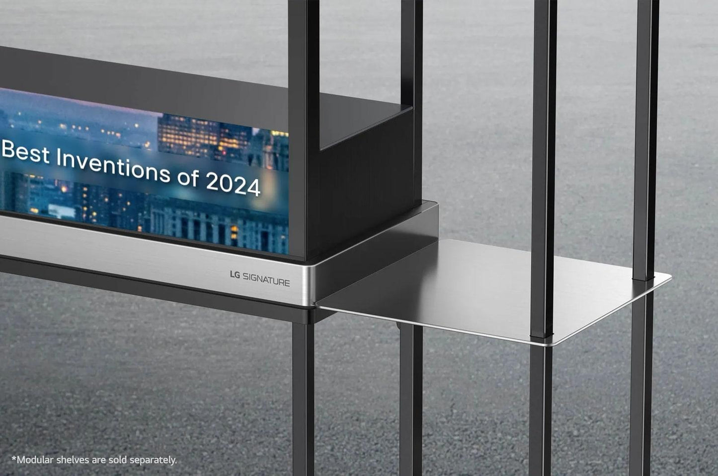 Lg OLED77T4PUA 77 Inch Class LG SIGNATURE OLED T: World's first Transparent 4K Smart TV 2024 with True Wireless Video & Audio Transfer