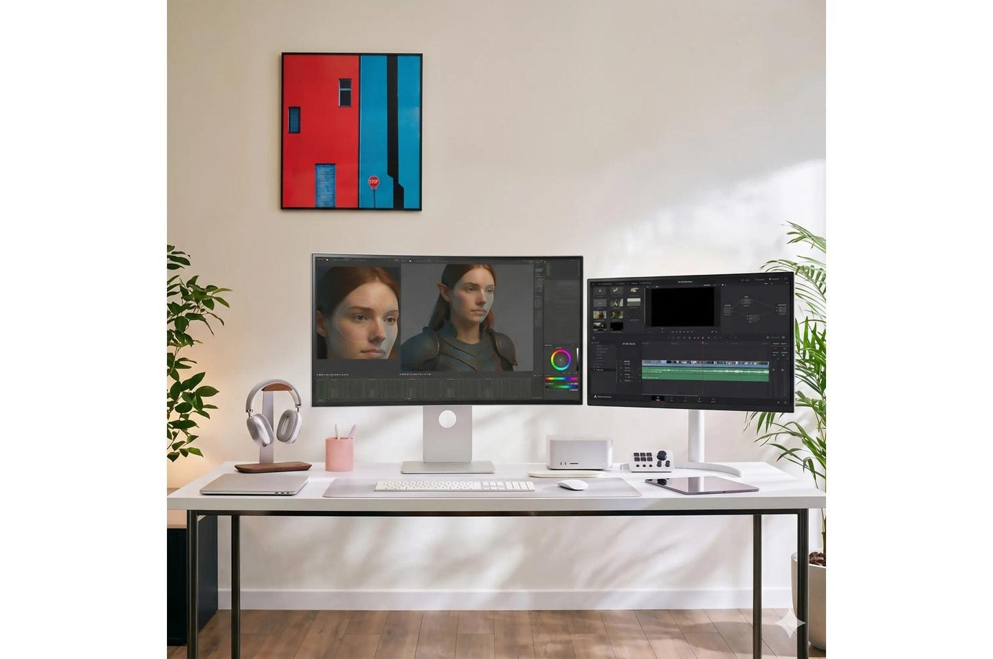 40U990AW27UP850KW LG Monitor: Creative Connected Workspace Collection