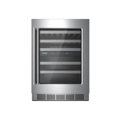 TWC24UD Thor Kitchen 24-inch Undercounter Dual Zone Wine Cooler - Model Twc24ud