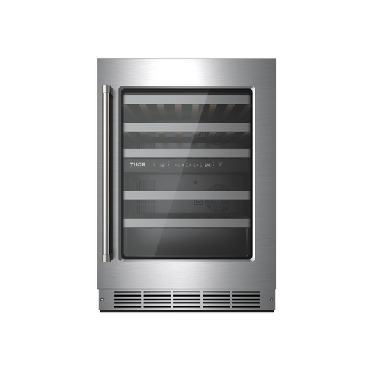 TWC24UD Thor Kitchen 24-inch Undercounter Dual Zone Wine Cooler - Model Twc24ud