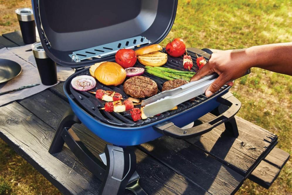 Napoleon Bbq TQ240BL TravelQ 240 Portable Gas Grill , Propane, Blue