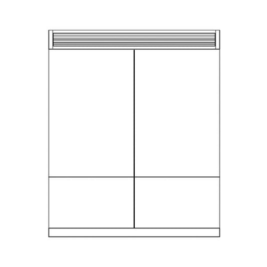 Two 36" Pro Fridges Installation Kit