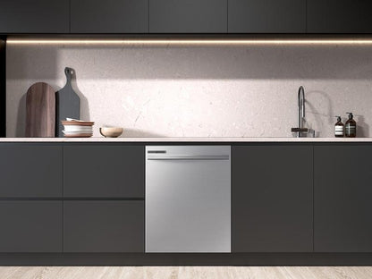 Samsung DW80CG4021SR Dishwasher with Height-Adjustable Rack Fingerprint Resistant  Digital Leak Sensor  53dBA