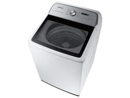 Samsung WA51DG5505AW 5.1 cu. ft. Large Capacity Smart Top Load Washer with ActiveWave™ Agitator and Super Speed Wash in White