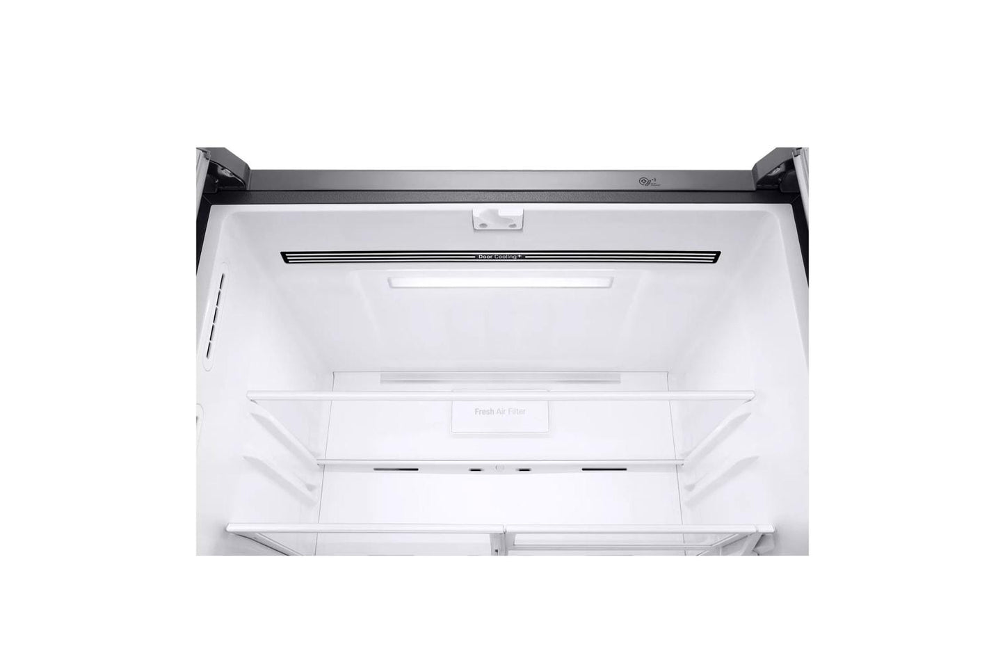 Lg 18.3 cu. ft. Counter-Depth French Door Refrigerator with Tall Ice and Water Dispenser