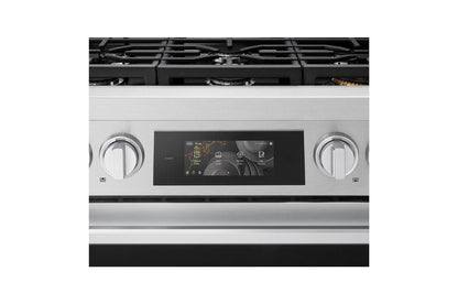 LPGU6319Y LG SIGNATURE 6.3 cu. ft. Smart Gas Slide-In Pro Range with Dynamic ProBake Convection®, Air Fry, Air Sous Vide and Roast Mode