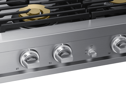 Dacor DTT48T960GS 48" Rangetop, Silver Stainless, Natural Gas/Liquid Propane