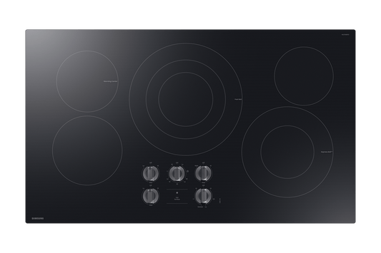 Samsung NZ36FG6432RK Electric Cooktop Illuminated Knobs  Wi-Fi  Rapid Boil