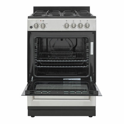 DR24V1BSSGLP Danby 24" Wide Gas Range in Stainless Steel