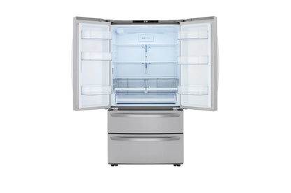 Lg LMWS29626S 29 cu. ft. 4 Door French Door Refrigerator with Double Freezer