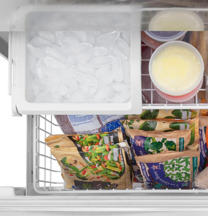 Cafe CDB36RP2PS1 Caf(eback)™ 21.3 Cu. Ft. Built-In Bottom-Freezer Refrigerator
