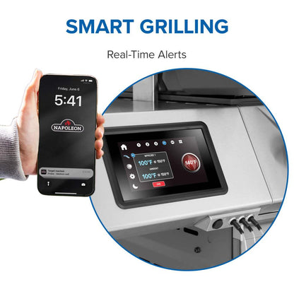Napoleon Bbq PRO500VXRSIBNSS Prestige PRO 500 with Smart Technology , Natural Gas, Stainless Steel