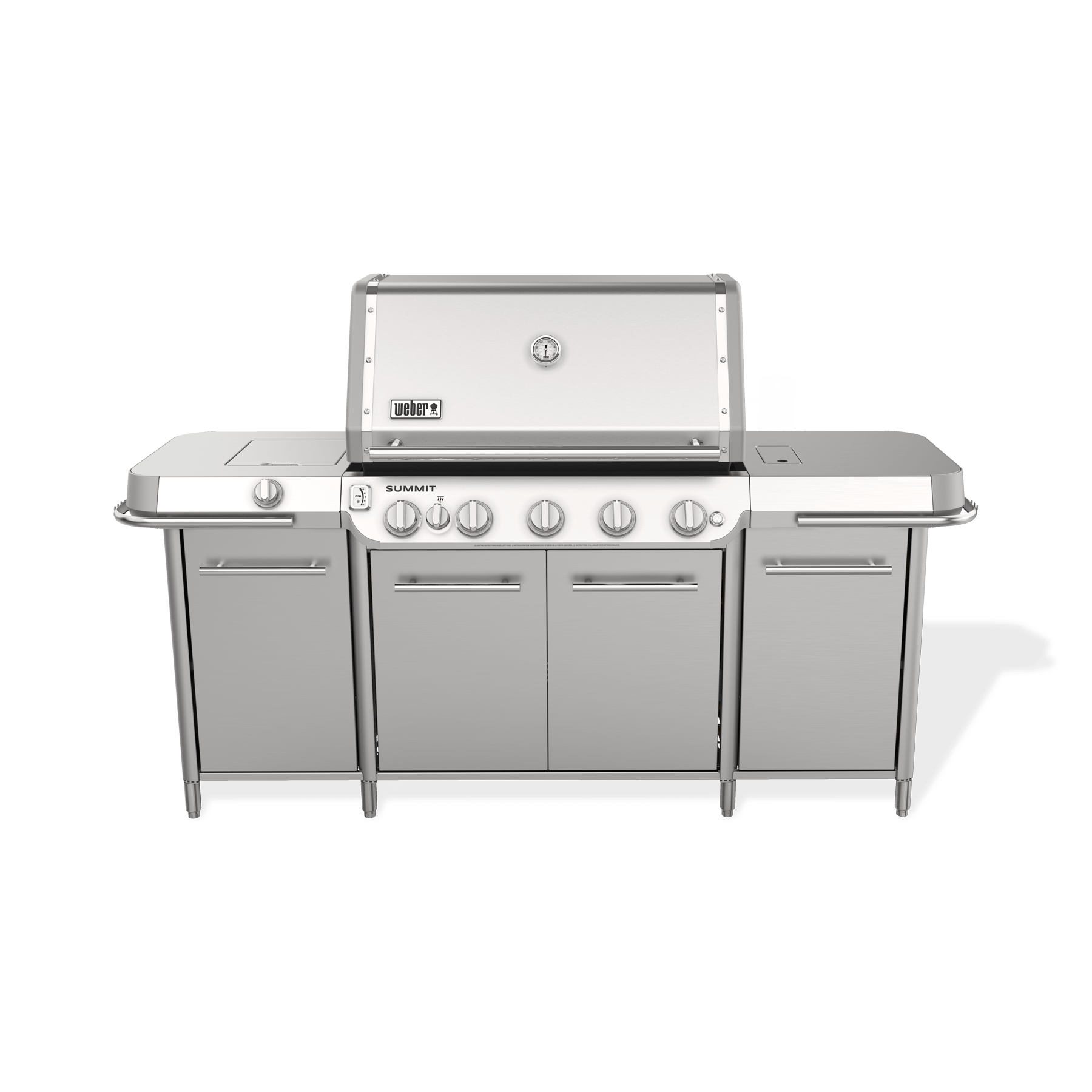 Weber Summit® GC38 S Grill Center (Natural Gas) - Stainless Steel