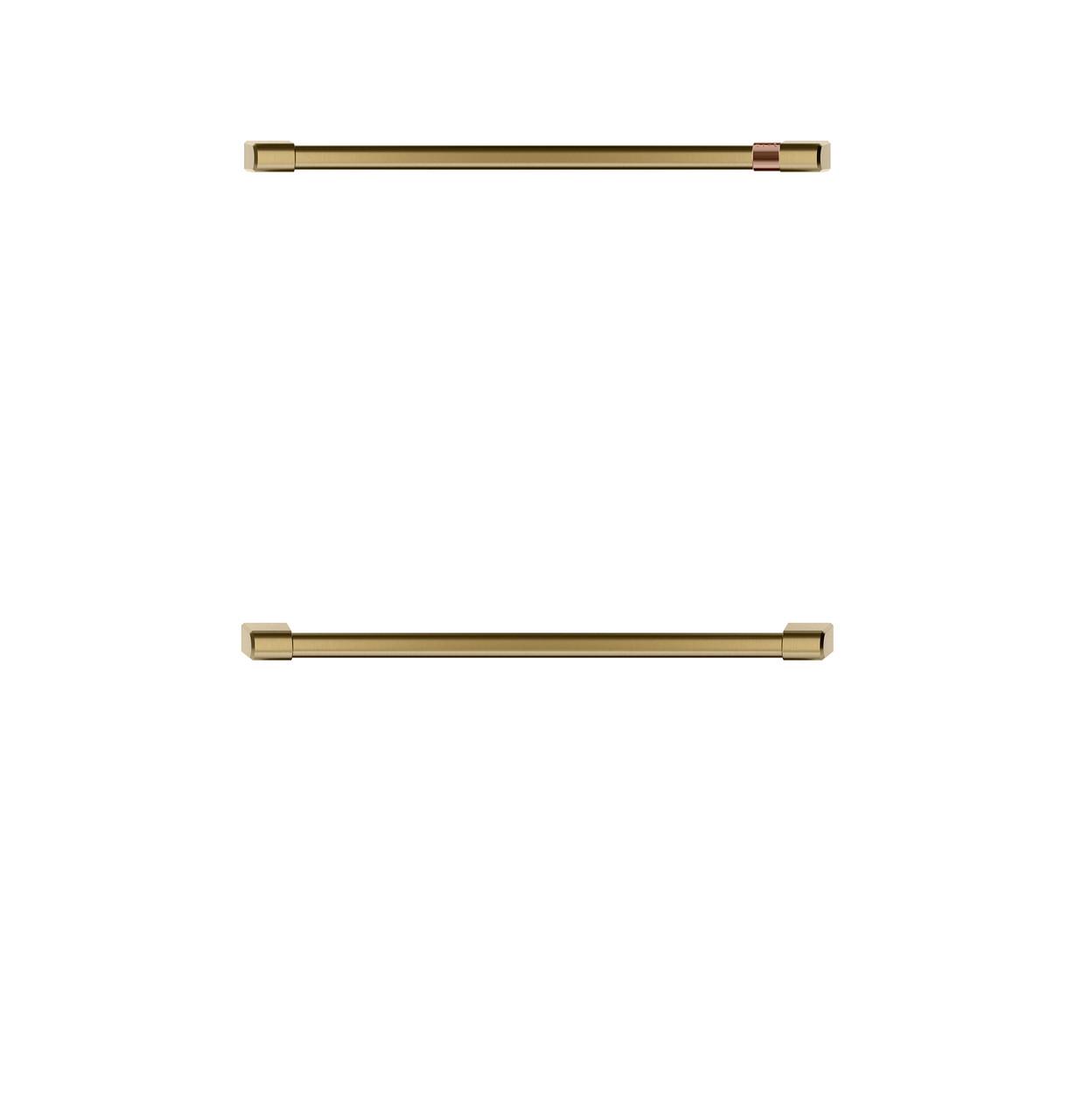 Cafe CXWD0H0PMCG Caf(eback)™ Handle Kit - Wall Oven Brushed Brass