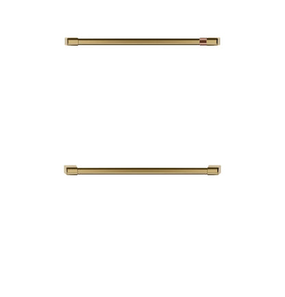 Cafe CXWD0H0PMCG CAF(EBACK)™ Handle Kit - Wall Oven Brushed Brass
