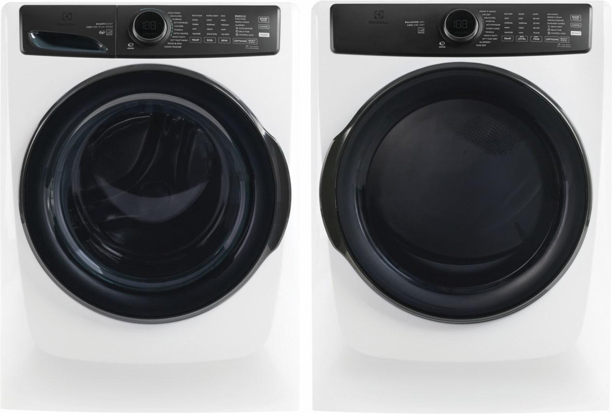 Electrolux ELFE7738AW Front Load Perfect Steam™ Electric Dryer with Balanced Dry™ and Instant Refresh - 8.0 Cu. Ft.