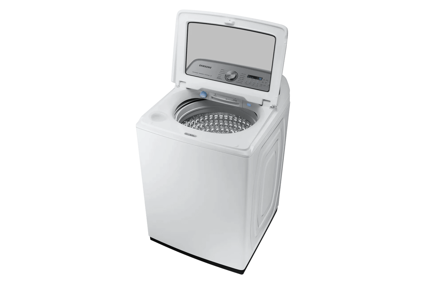 Samsung WA54CG7105AW Top Load Washer ActiveWave™ Agitator  Super Speed Wash  5.4 cu. ft
