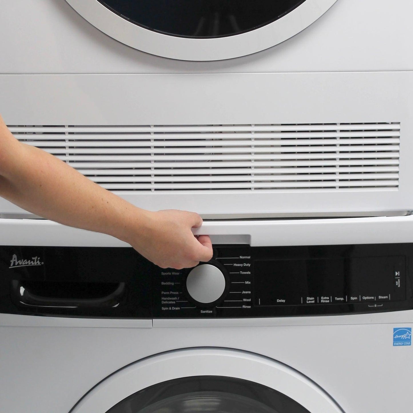 SK1V0W Avanti Laundry Stacking Kit