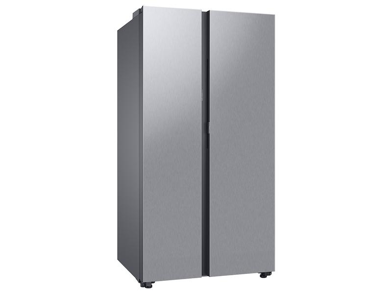 Samsung RS23CB7600QLAA Bespoke Counter Depth Side-by-Side 23 cu. ft. Refrigerator with Beverage Center™ in Stainless Steel