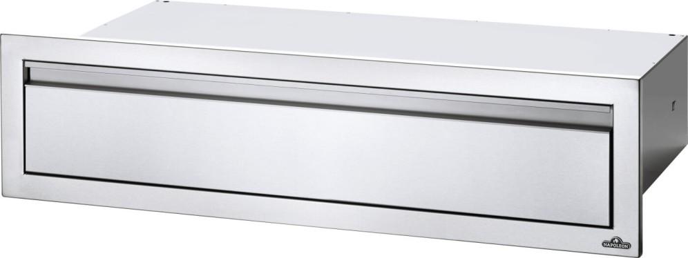 Napoleon Bbq BI42081DR 42 x 8 inch Extra Large Single Drawer, Stainless Steel