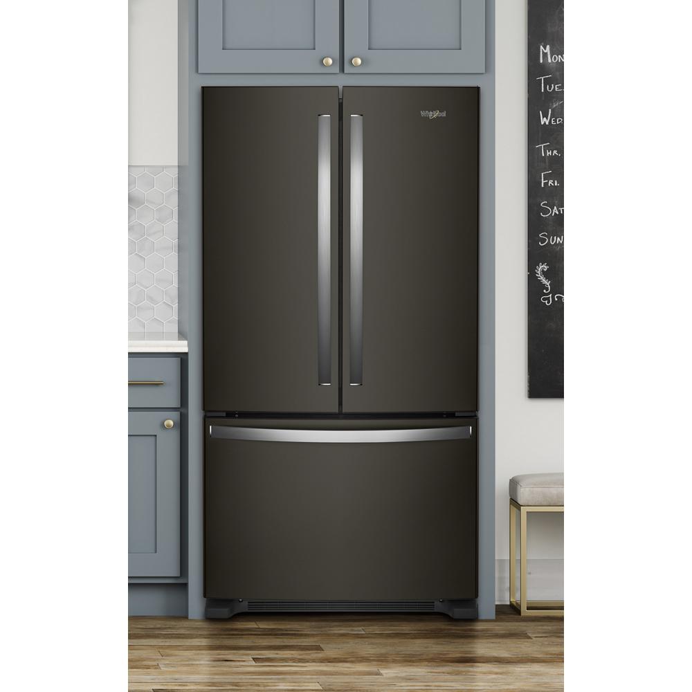 Whirlpool 36-inch Wide Counter Depth French Door Refrigerator - 20 cu. ft.