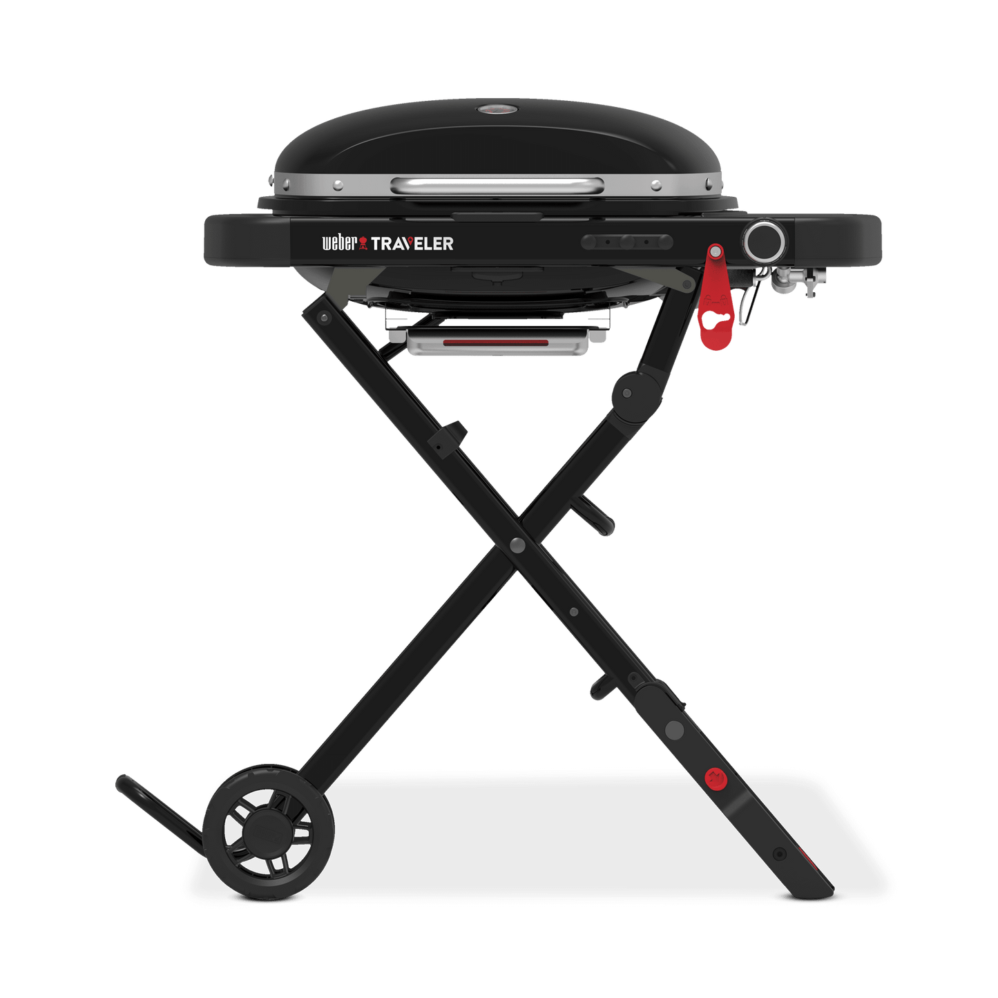 1500460 Weber Traveler® Compact Portable Gas Grill - Black