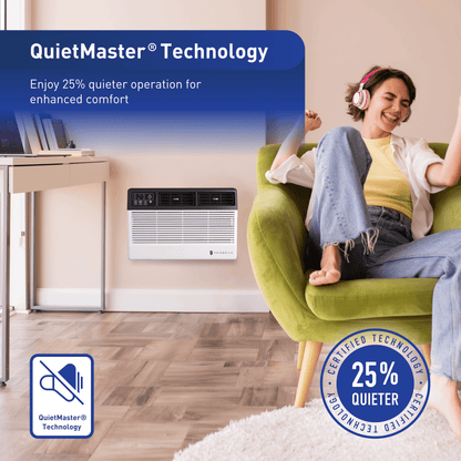 CCW08B10C Friedrich Chill Premier 8,000 BTU 115V Smart Window/Wall Air Conditioner - Cool Only